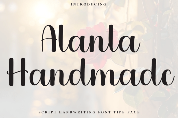 Alanta Handmade: A Festive Typeface for Holiday Editorial Design