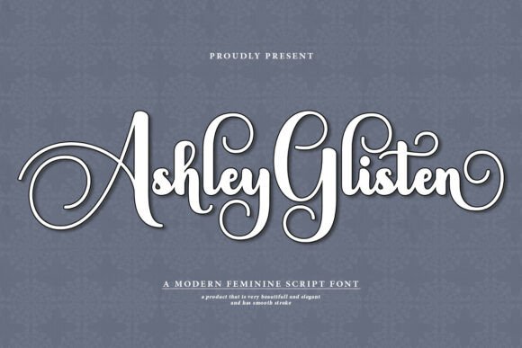 Ashley Glisten: An Elegant Script Font for Refined Brand Identity