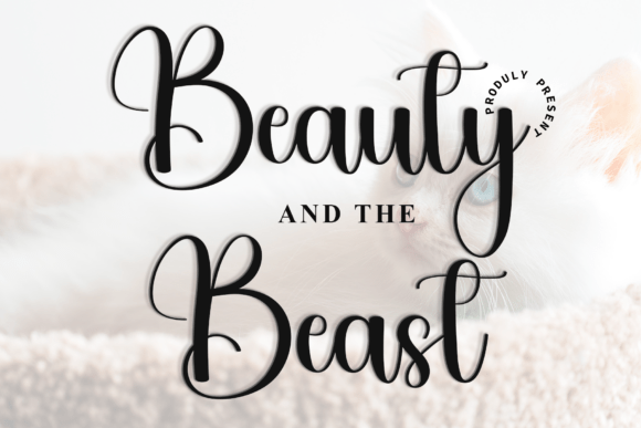 Beauty Beast: A Festive Typeface for Holiday Editorial Design