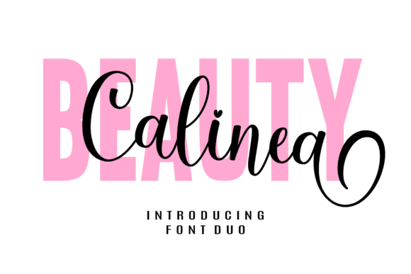 Beauty Calinea: The Perfect Typeface for Campaign Headlines