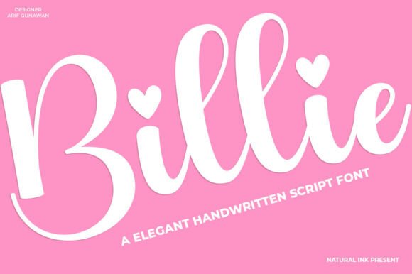Billie Script: Elevate Your Handmade Brand with Contemporary Elegance