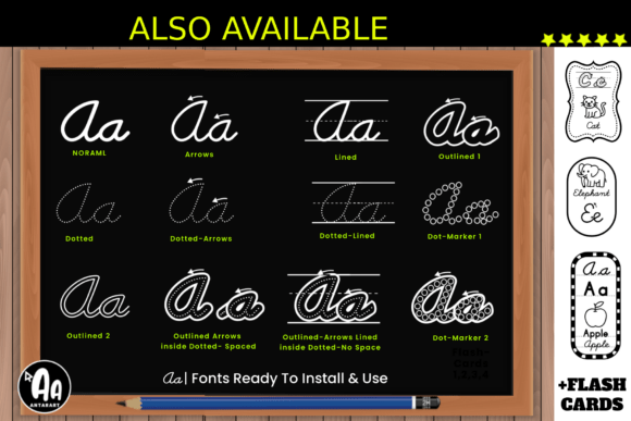 Cursive Handwriting Alphabet Tracing Set: A Designer’s Review for Campaign Visuals