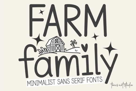 Farm Family Bundle: The Perfect Typeface for Authentic Branding