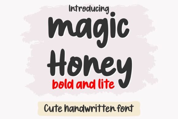 Magic Honey: The Handwritten Typeface That Stops the Scroll