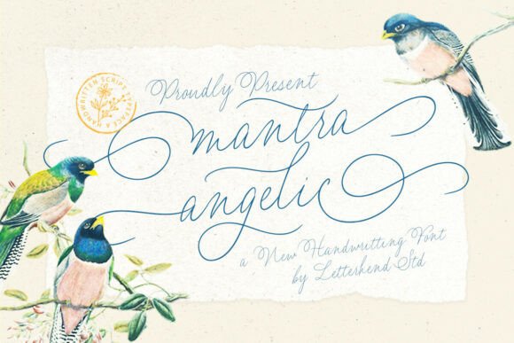 Mantra Angelic Pua: The Perfect Script Font for Handmade Brands