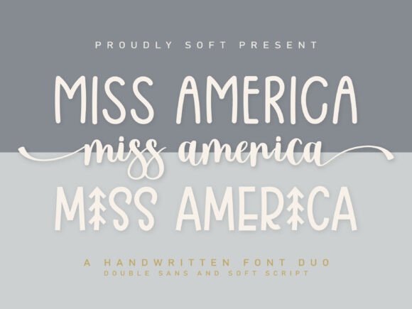 Miss America Font: A Modern Typeface for Digital Branding
