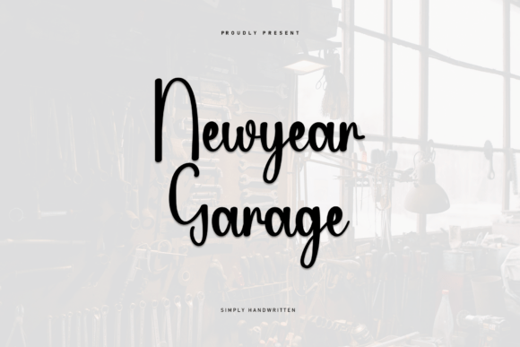 Newyear Garage: The Handwritten Typeface for Editorial Design