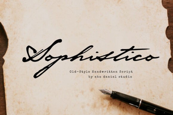 Sophistico Typeface: Elevate Your Brand Identity with Vintage Charm