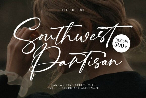 Southwest Partisan: A Modern Script Font for Editorial Design