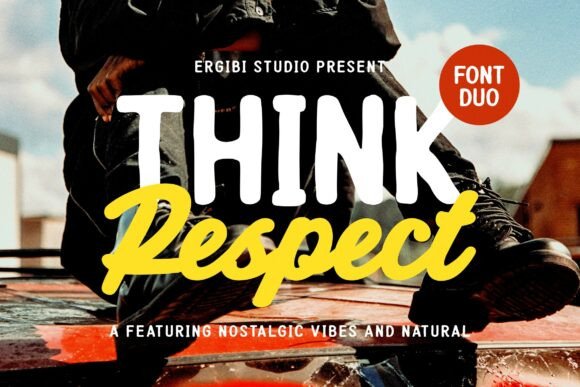 Think Respect: The Perfect Font for Handmade Crafts and Product Labels