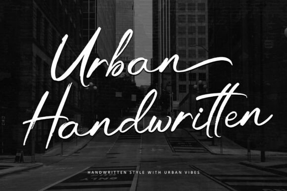 Urban Handwritten: The Dynamic Typeface for Authentic Campaigns