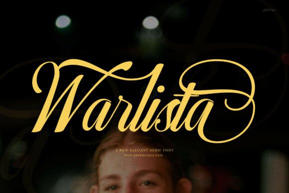 Warlista Script Font: Elevate Campaign Visuals with Elegant Typography