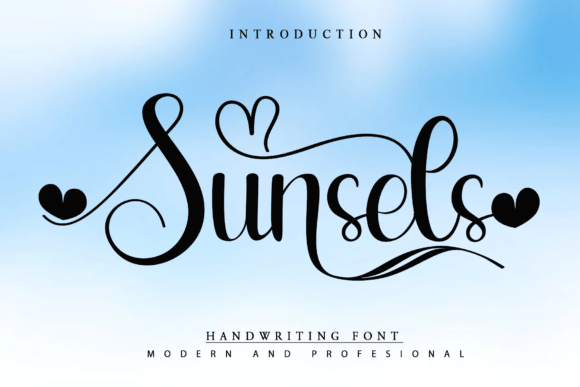 Why the Sunsets Handwritten Font Elevates Small Business Branding