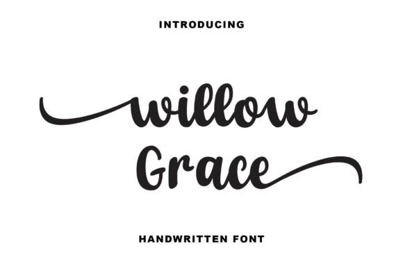 Willow Grace: Elevating Digital Brand Identity with Elegant Script Typography